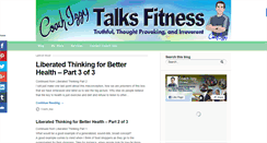 Desktop Screenshot of coach-izzy-talks-fitness.com